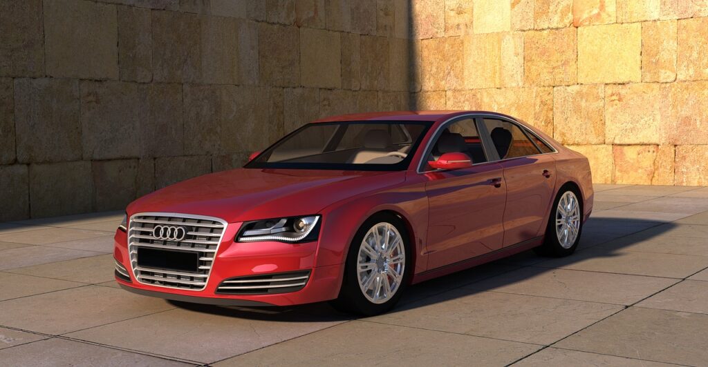auto Audi rossa in vendita online