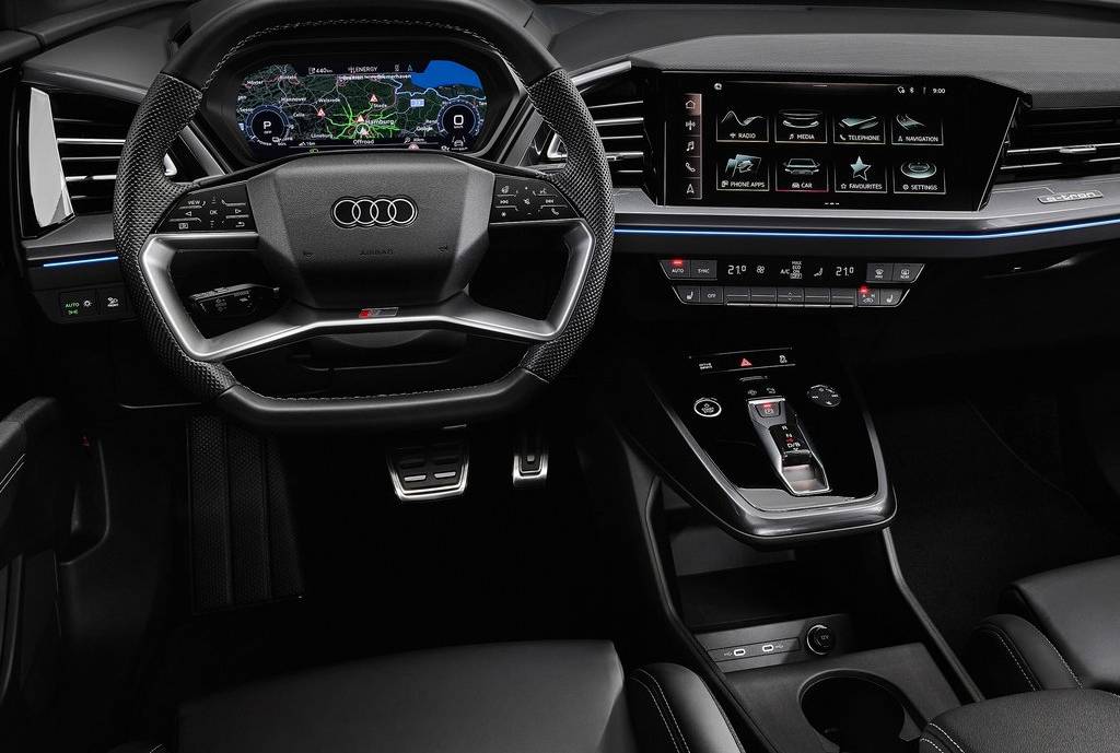 audi q4 e-tron immagina interna