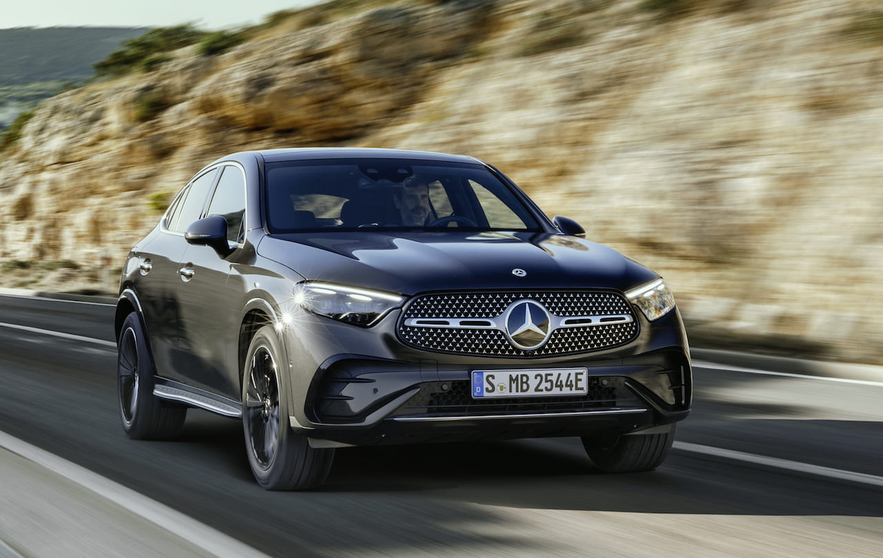 nuova mercedes glc coupé 2023 esterni