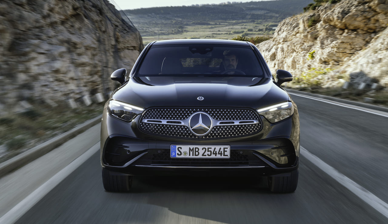 nuova mercedes glc coupé 2023 esterni