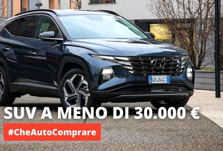 Suv a meno di 30000 Euro