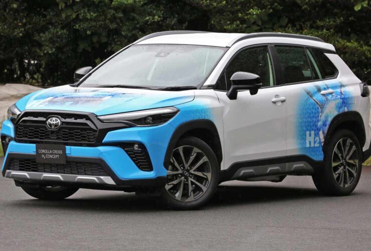 toyota corolla cross hydrogen concept