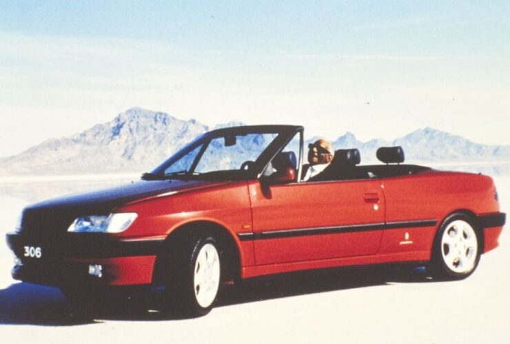Ray Charles guida Peugeot 306 Cabriolet