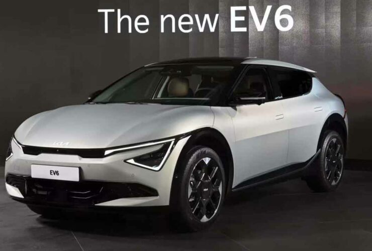 Kia EV6 restyling