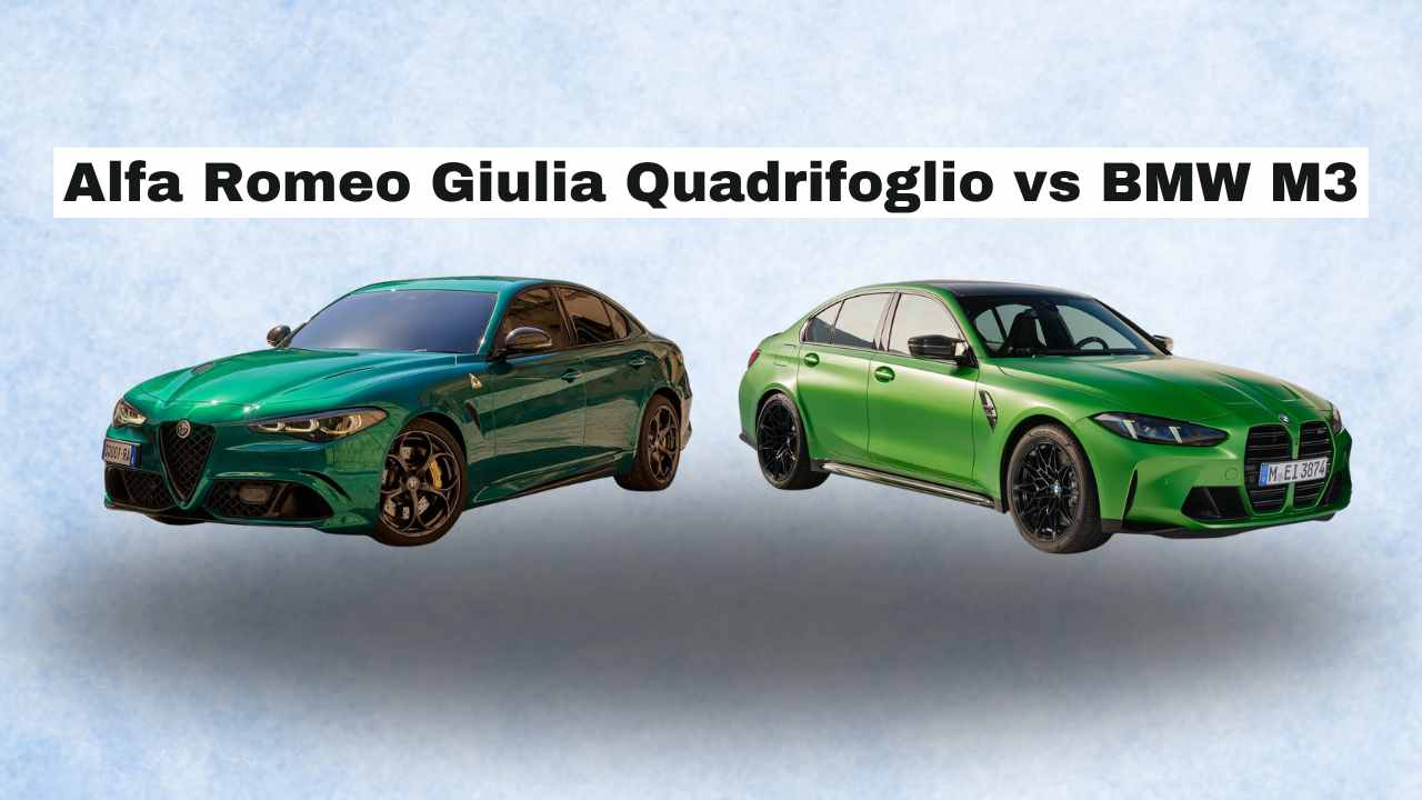 Alfa Romeo Giulia Quadrifoglio vs BMW M3