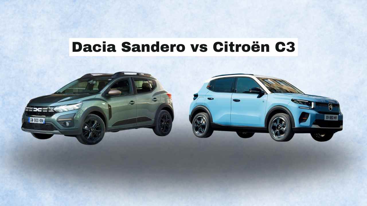 Dacia Sandero vs Citroën C3