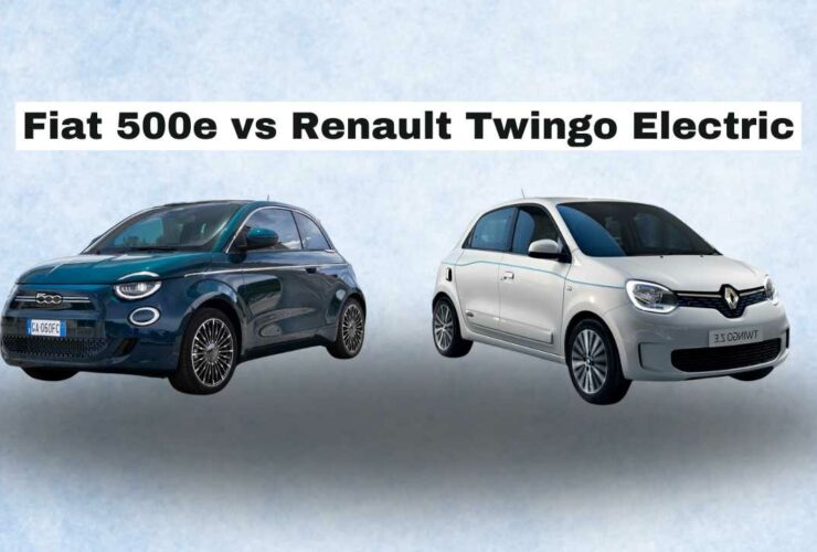 Fiat 500e vs Renault Twingo Electric