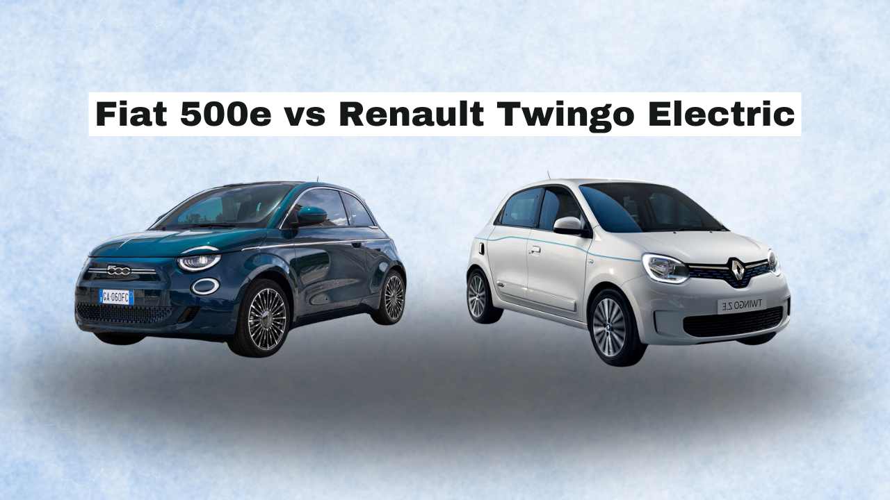 Fiat 500e vs Renault Twingo Electric