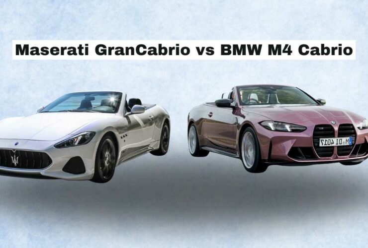 Maserati GranCabrio vs BMW M4 Cabrio