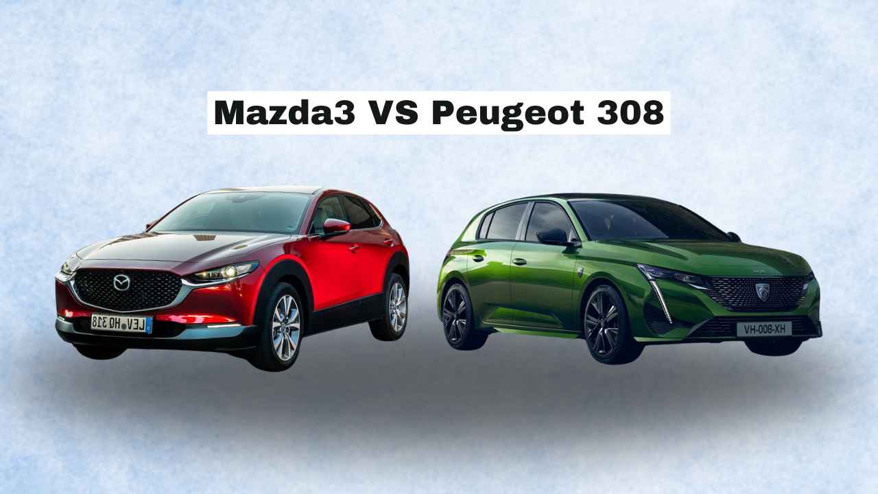 Mazda3 VS Peugeot 308