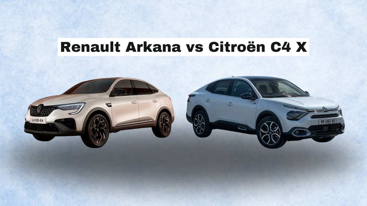 Renault Arkana vs Citroën C4 X