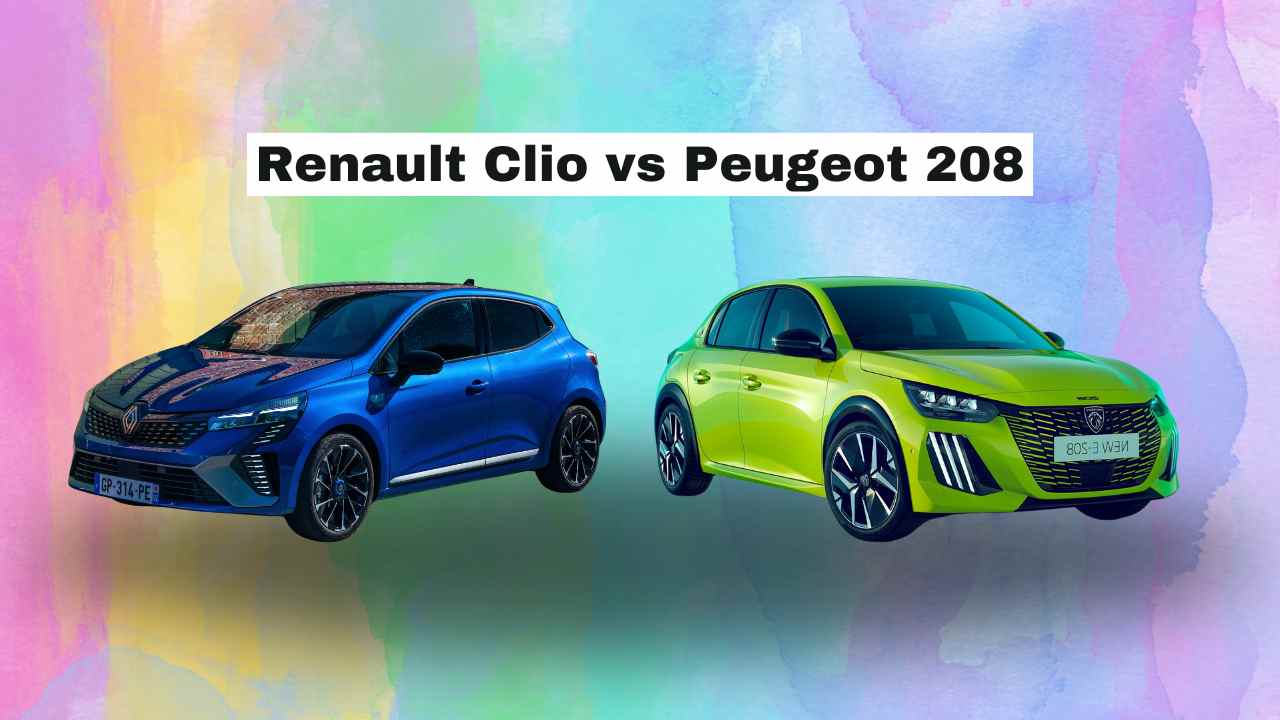 Renault Clio vs Peugeot 208