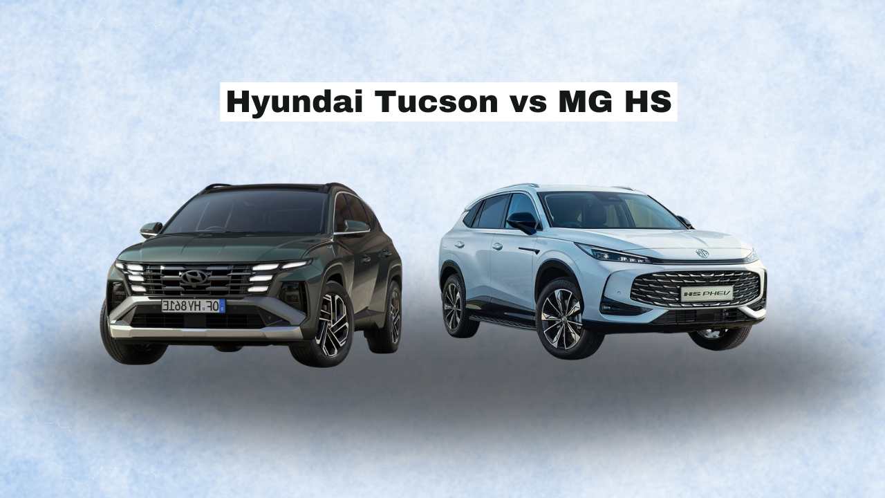 Hyundai Tucson vs MG HS