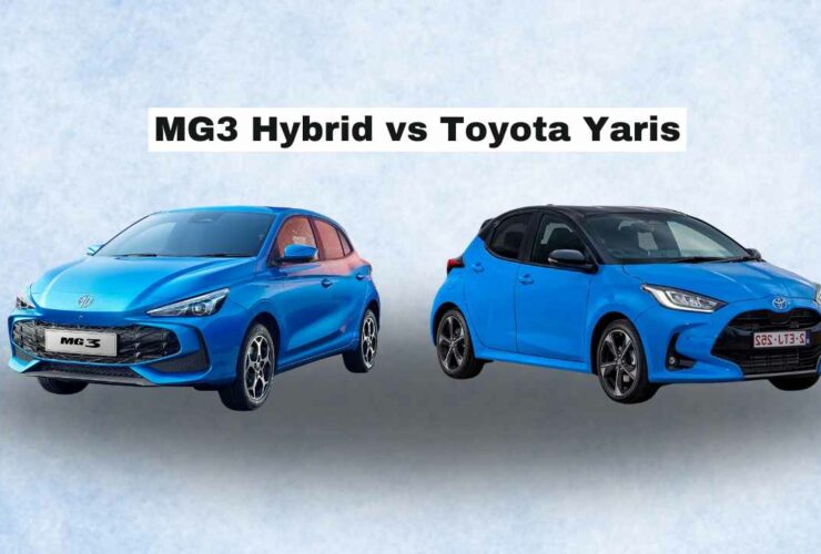 MG3 Hybrid vs Toyota Yaris