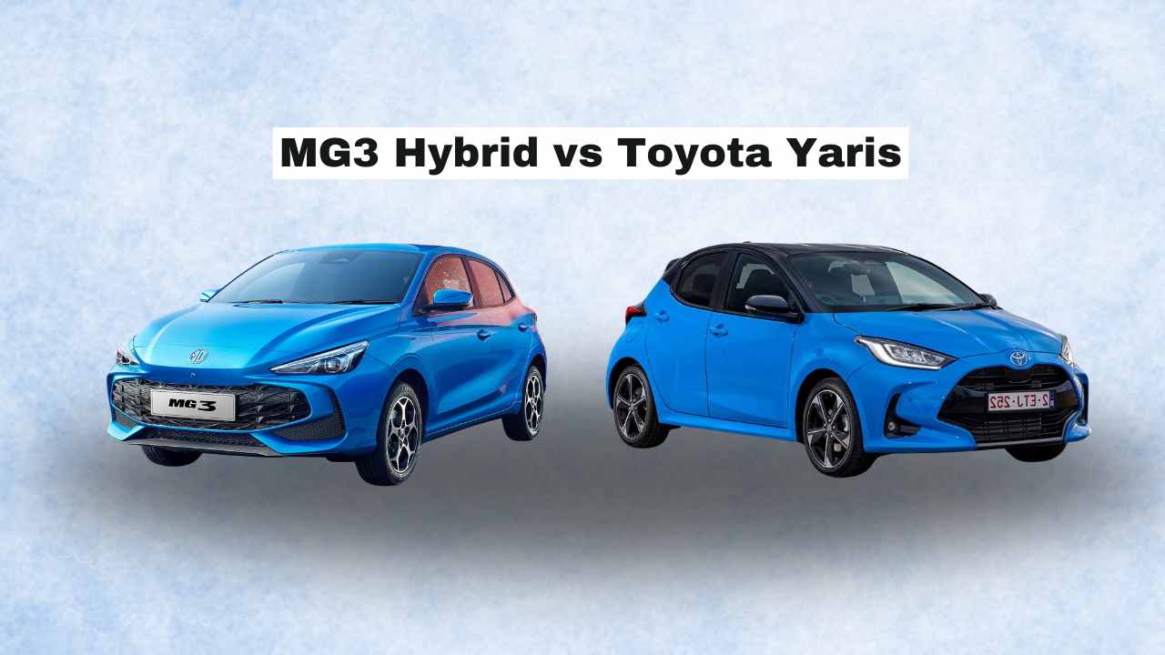 MG3 Hybrid vs Toyota Yaris