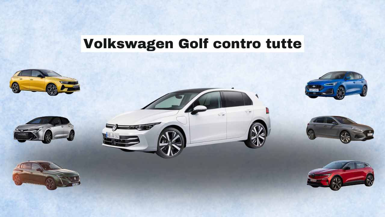 Volkswagen Golf e tutte le sue rivali