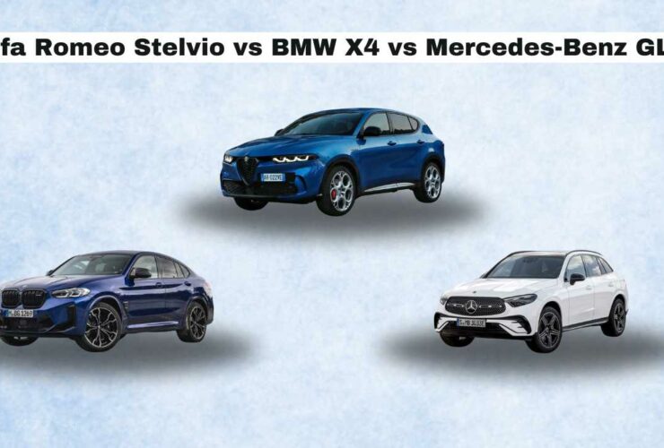 Alfa Romeo Stelvio vs BMW X4 vs Mercedes-Benz GLC