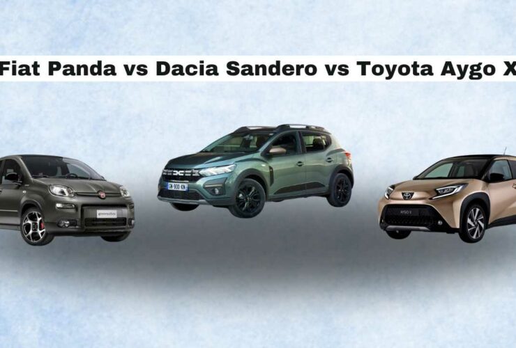 Fiat Panda vs Dacia Sandero vs Toyota Aygo X