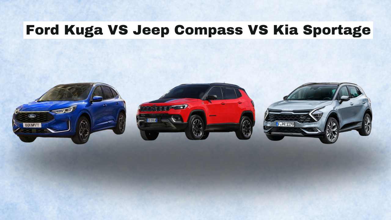 Ford Kuga VS Jeep Compass VS Kia Sportage