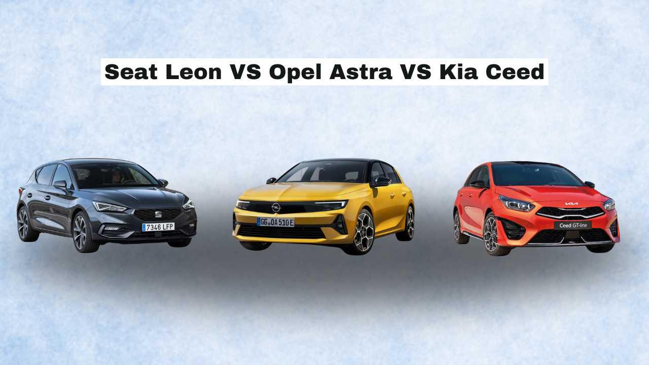 Seat Leon vs Opel Astra vs Kia Ceed