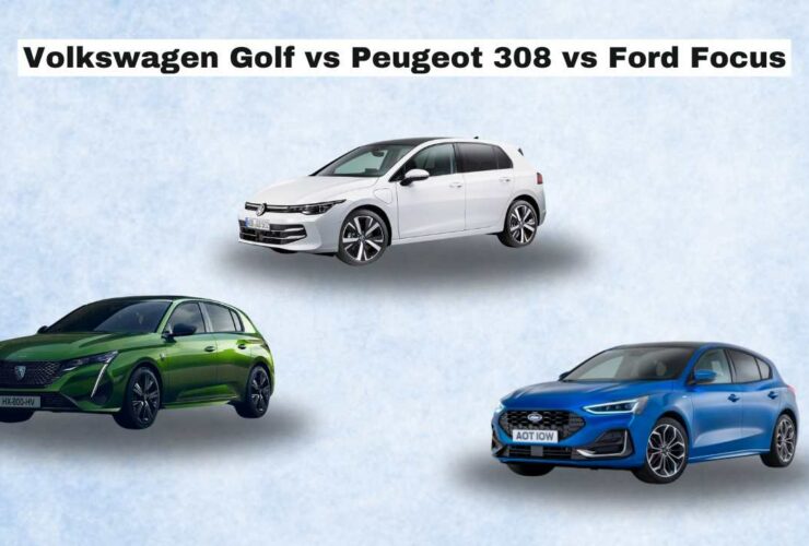 Volkswagen Golf vs Peugeot 308 vs Ford Focus