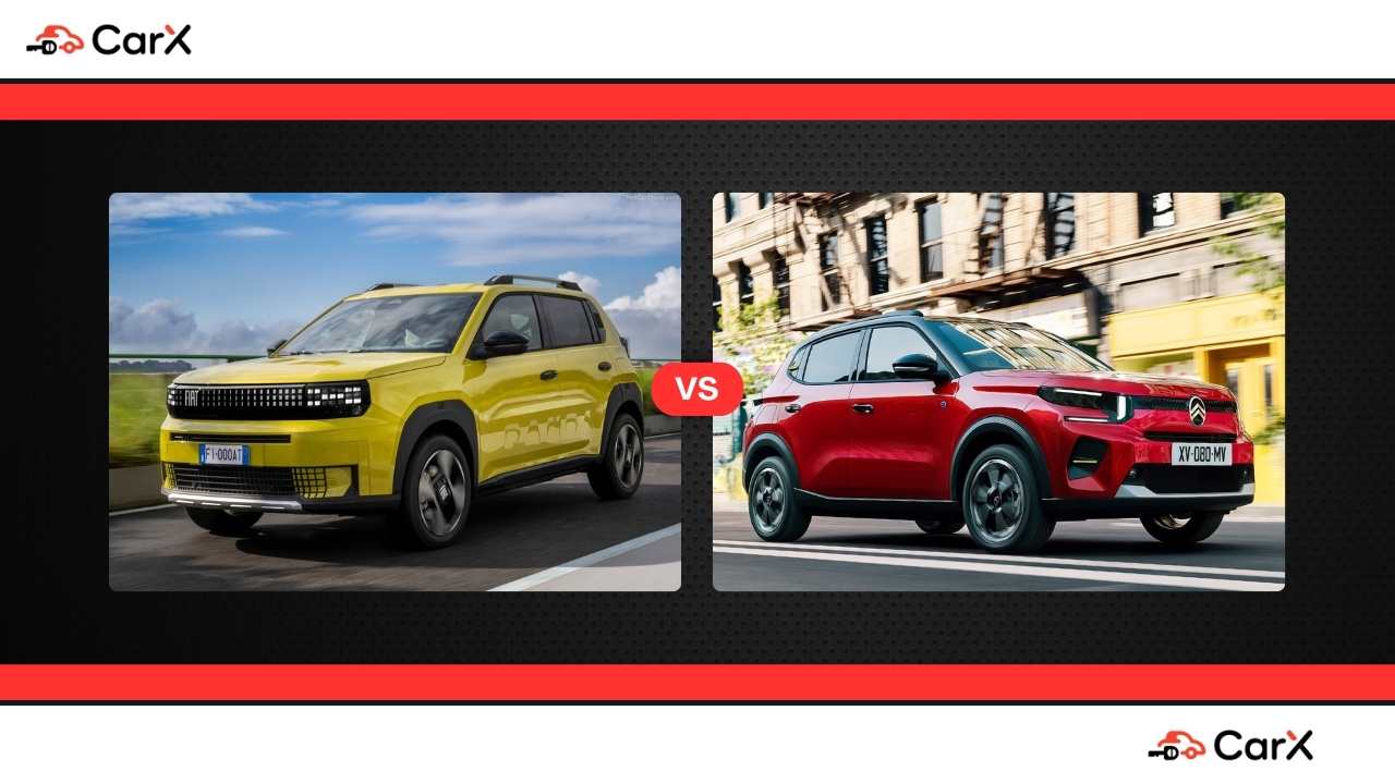 Fiat Grande Panda VS Citroen C3