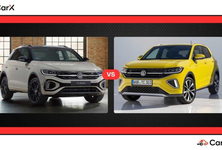 volkswagen t-roc VS volkswagen t-cross