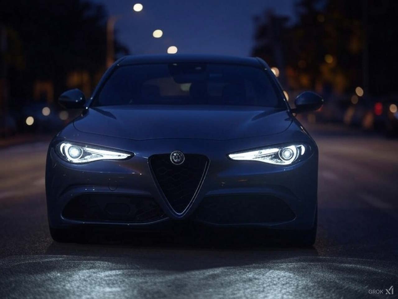 nuova alfa romeo giulia by grok